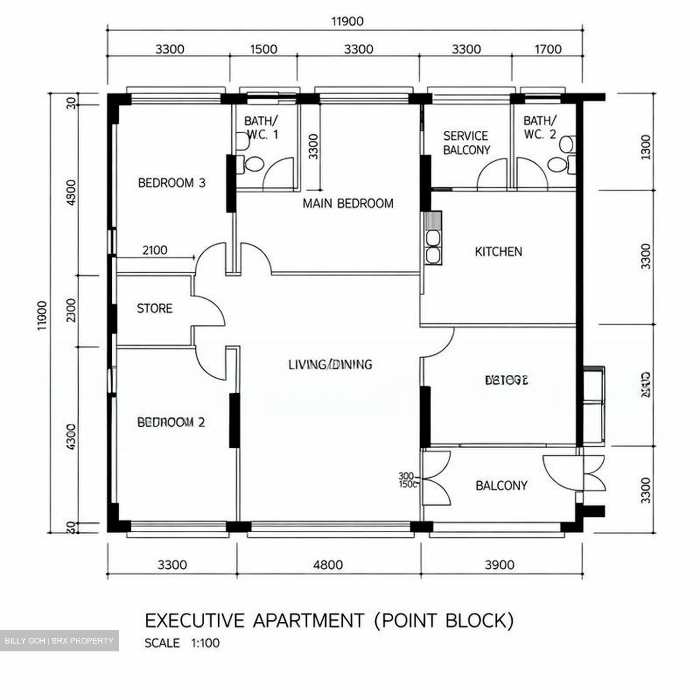 Blk 162 Yung Ping Road (Jurong West), HDB Executive #544001911